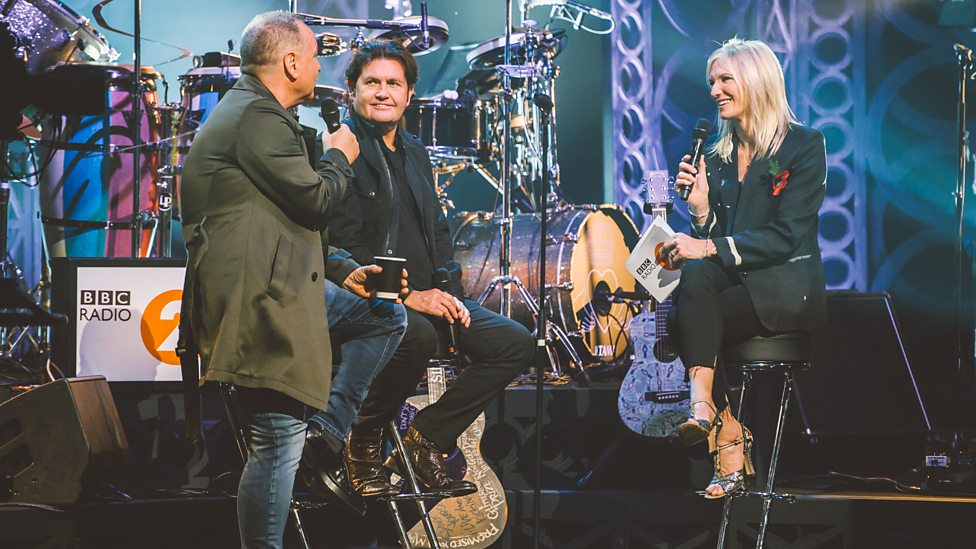 Simple Minds and Jo Whiley